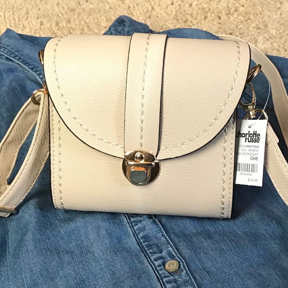 NWT Charlotte Russe Adjustable Crossbody purse